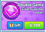 ⭐Bubble Gum Simulator⭐Double Gems⭐