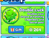 Bubble Gum Simulator Double Luck