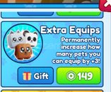 Bubble Gum Simulator Extra Equips