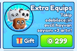 ⭐Bubble Gum Simulator⭐Extra Equips⭐