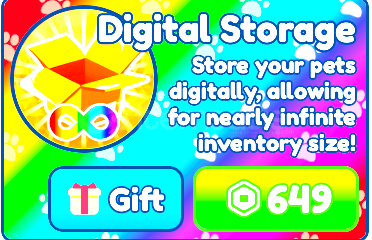 Bubble Gum Simulator INFINITY Digital Storage Bubble Gum Simulator INFINITY Digital Storage