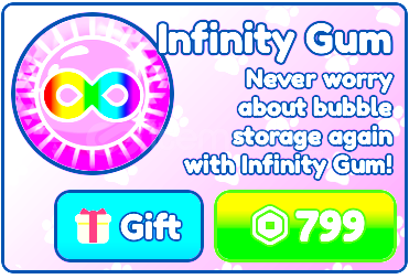 Bubble Gum Simulator INFINITY Infinity Gum Bubble Gum Simulator INFINITY Infinity Gum