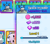 Bubble Gum Simulator INFINITY 2x Space Invader