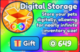 Bubble Gum Simulator INFINITY Digital Storage