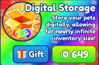 Bubble Gum Simulator INFINITY Digital Storage