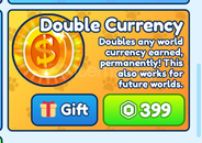Bubble Gum Simulator INFINITY / Double Currency