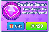 Bubble Gum Simulator INFINITY Double Gems