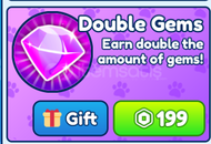 Bubble Gum Simulator INFINITY / Double Gems