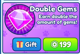 Bubble Gum Simulator INFINITY / Double Gems