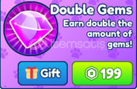 ⭐Bubble Gum Simulator INFINITY Double Gems⭐