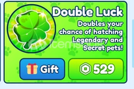 ⭐Bubble Gum Simulator INFINITY DOUBLE LUCK⭐