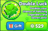 Bubble Gum Simulator INFINITY Double Luck