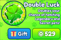 Bubble Gum Simulator INFINITY Double Luck
