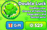 Bubble Gum Simulator INFINITY Double Luck