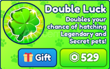 Bubble Gum Simulator INFINITY Double Luck