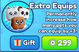 Bubble Gum Simulator INFINITY Extra Equips
