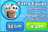 Bubble Gum Simulator INFINITY Extra Equips