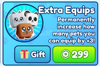 ✅Bubble Gum Simulator INFINITY Extra Equips ✅