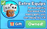Bubble Gum Simulator INFINITY Extra Equips