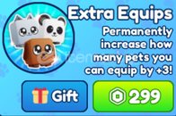⭐Bubble Gum Simulator INFINITY Extra Equips⭐