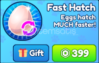 ⭐Bubble Gum Simulator INFINITY Fast Hatch⭐ 