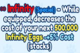 Bubble Gum Simulator INFINITY- İnfinity Enchant