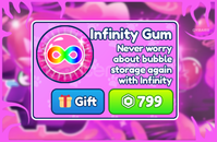 Bubble Gum Simulator INFINITY Infinity Gum