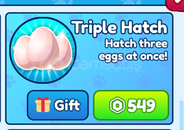 Bubble Gum Simulator INFINITY / Triple Hatch