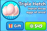 Bubble Gum Simulator INFINITY Triple Hatch