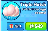 Bubble Gum Simulator INFINITY Triple Hatch