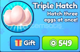 Bubble Gum Simulator INFINITY Triple Hatch