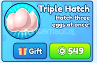 ✨Bubble Gum Simulator INFINITY Triple Hatch✨