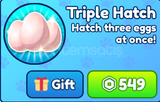 Bubble Gum Simulator INFINITY Triple Hatch