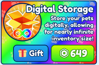 ✅Bubble Gum Simulator INFINITY Digital Storge ✅