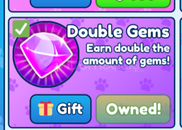 BUBBLE GUM SİMULATOR INFITY | DOUBLE GEMS