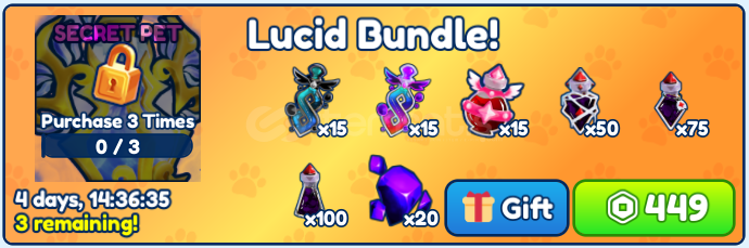 Bubble Gum Simulator Lucid Bundle Bubble Gum Simulator Lucid Bundle