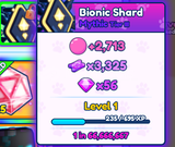 Bubble Gum Simulator / Mythic Bionic Shard