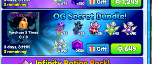 Bubble Gum Simulator OG Secret Bundle