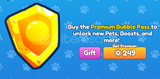 ⭐[ Bubble Gum Simulator ] Premium Bubble Pass