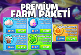 ⭐[ Bubble Gum Simulator ] Premium Farm Paketi 