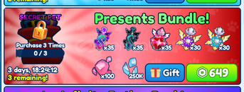 Bubble Gum Simulator Present Bundle