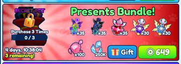 Bubble Gum Simulator Presents Bundle