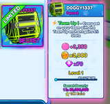 ⭐[ Bubble Gum Simulator ] Secret D0GGY1337