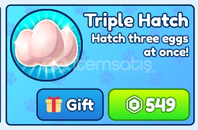 ⭐Bubble Gum Simulator Triple Hatch⭐