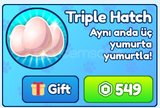 ⭐Bubble Gum Simulator⭐Triple Hatch⭐