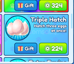 Bubble Gum Simulator Triple Hatch