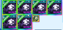 Bubblegum Simulator Giant Null Void 6 Adet 