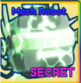 BUBLE GUM SECRET SHINY MECH ROBOT