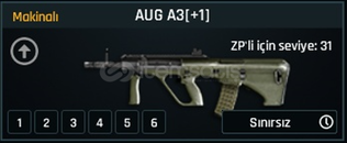 +1 SINIRSIZ AUG +1 SINIRSIZ AUG