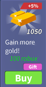 Build A Boat For Treasure 1050 Gold